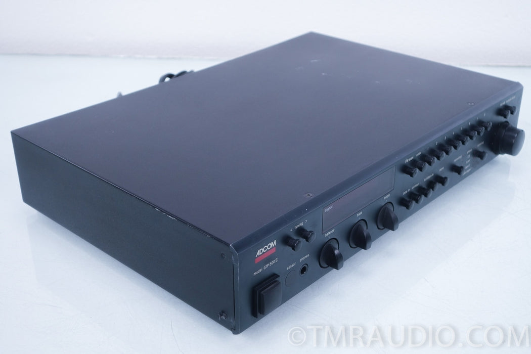 Adcom GTP-500 ii Preamplifier / Tuner AS-IS (one channel out)