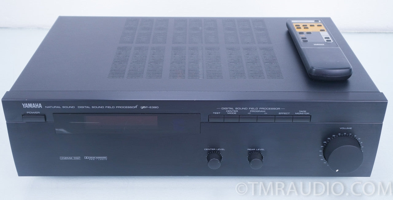 Yamaha DSP-E390 Natural Sound Dolby Surround Processor / Amplifier