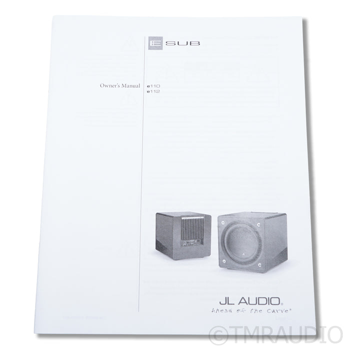 JL Audio E110 Subwoofer