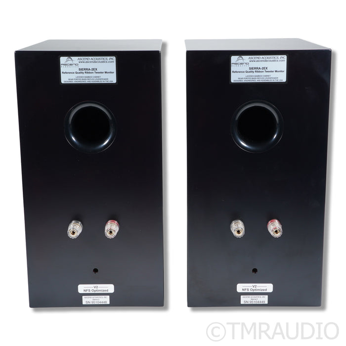 Ascend Acoustics Sierra-2EX V2 Bookshelf Speakers; ISO-Puck Mini Feet