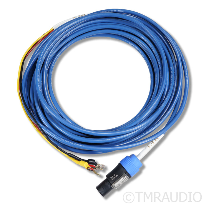 REL Bassline Blue Subwoofer Cable; 10m (Open Box / Mint)