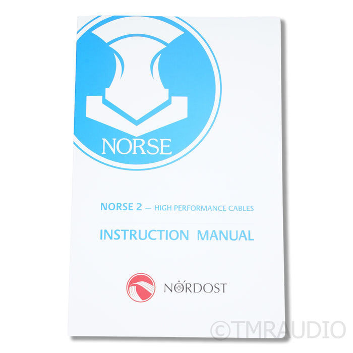 Nordost Heimdall 2 RCA Cables; 1m