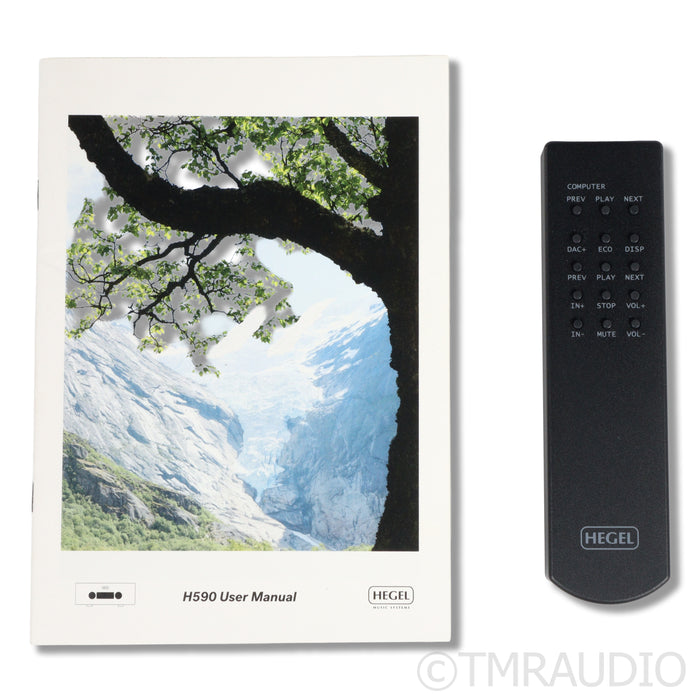 Hegel H590 Integrated Amplifier; DAC