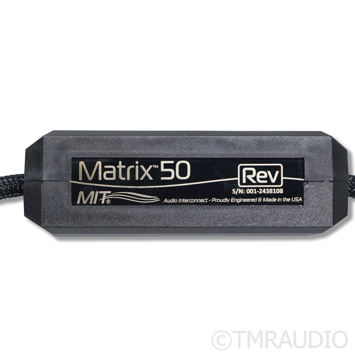 MIT Matrix 50 REV RCA Cables; 1m