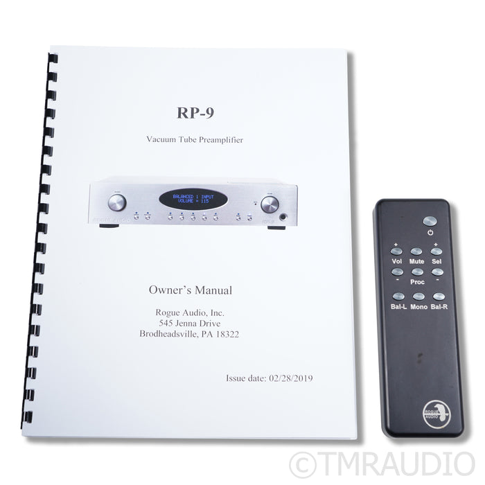 Rogue Audio RP-9 v1 Tube Preamplifier
