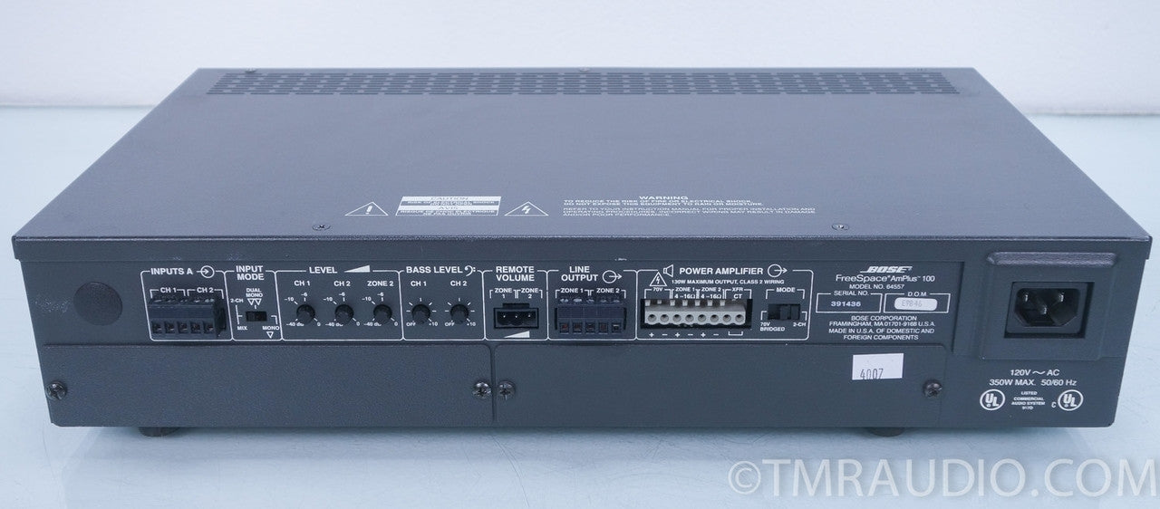 Bose AmPlus 100 Power Amplifier