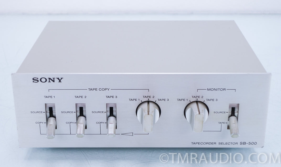 Sony SB-500 Tape Recorder Vintage Tapecorder Selector — The Music Room