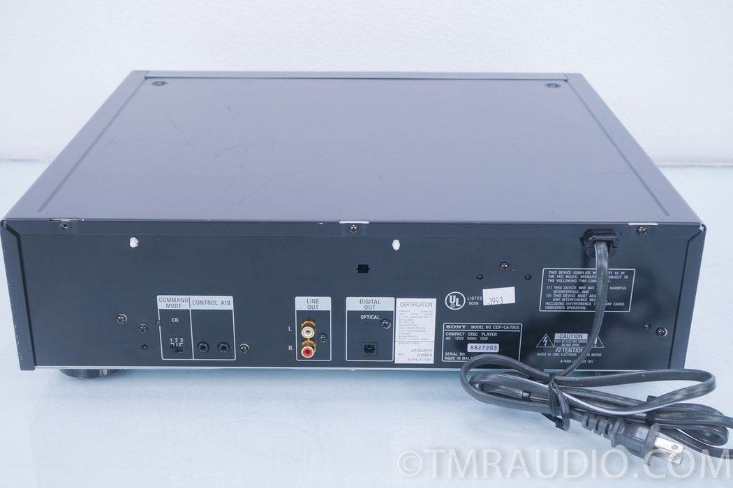 Sony CDP-CA70ES 5 disc CD Changer