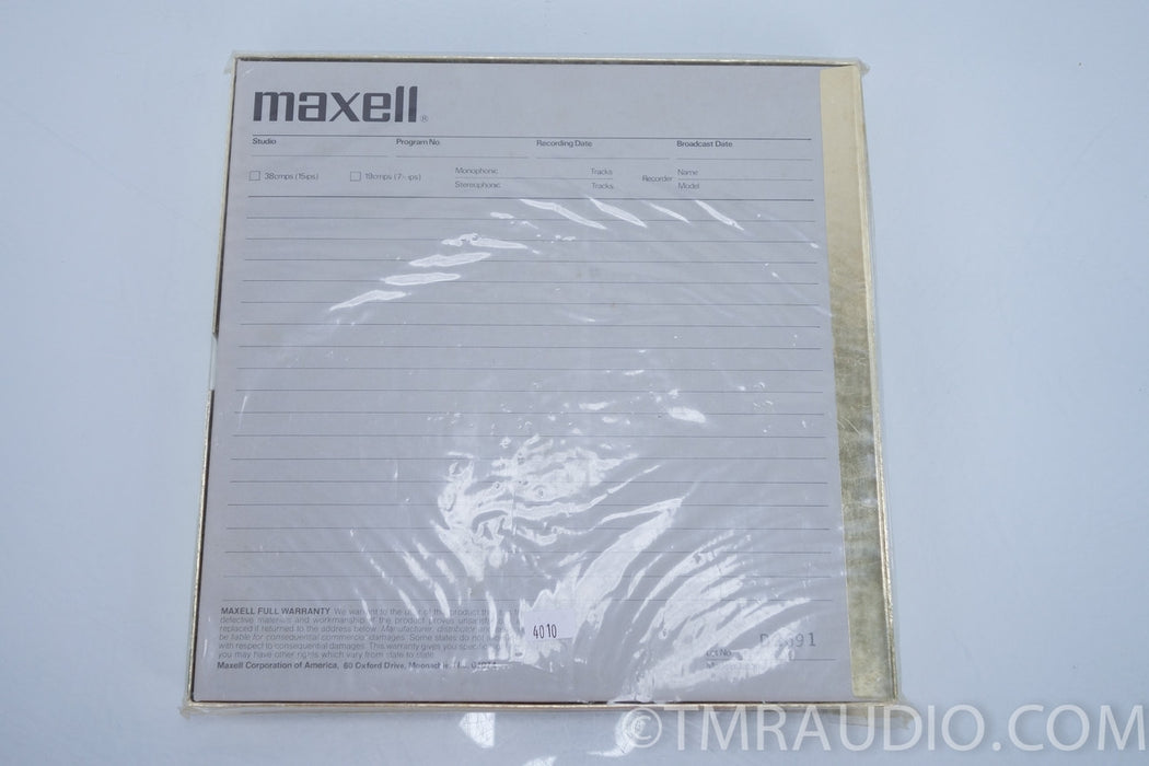 NIB Maxell UD 35-180 Metal 10.5 Reel to Reel Tape Blank (New)