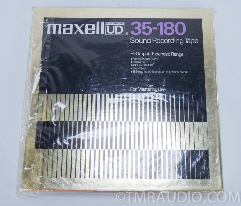 NIB Maxell UD 35-180 Metal 10.5 Reel to Reel Tape Blank (New)