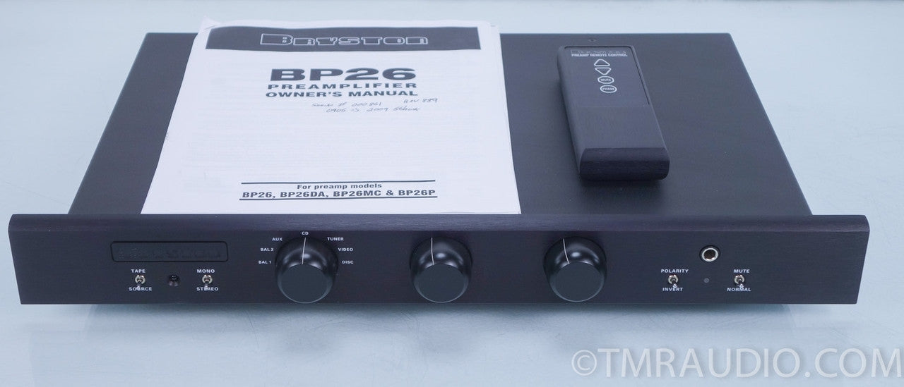 Bryston BP26 Preamplifier with MPS-2 Power Supply