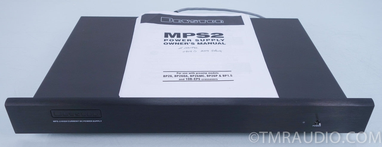 Bryston BP26 Preamplifier with MPS-2 Power Supply