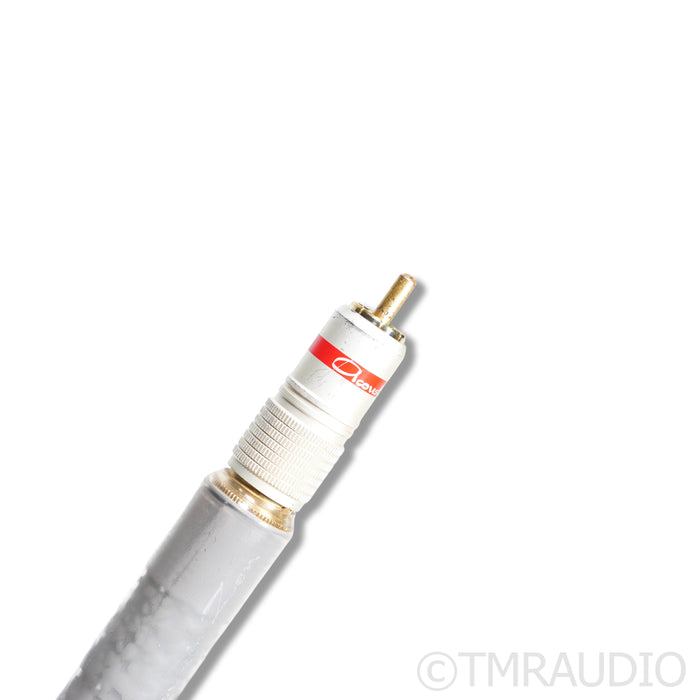 Acoustic Zen Zero Crystal Silver Reference II RCA Cables; 0.5m