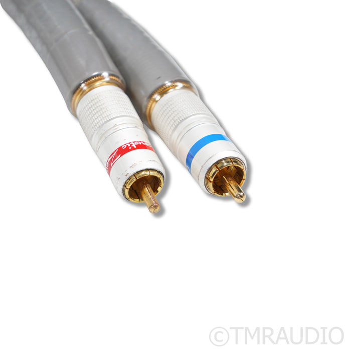 Acoustic Zen Zero Crystal Silver Reference II RCA Cables; 0.75m