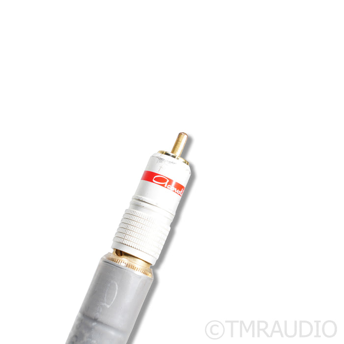 Acoustic Zen Zero Crystal Silver Reference II RCA Cables; 0.75m