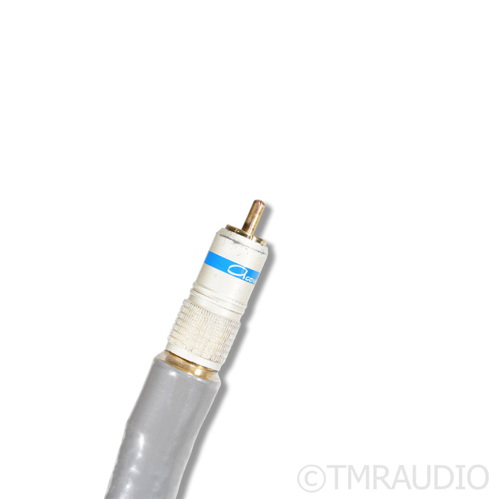 Acoustic Zen Zero Crystal Silver Reference II RCA Cables; 0.75m
