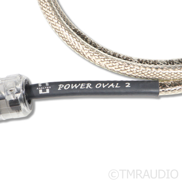 Analysis Plus Power Oval 2 Power Cable; 8ft