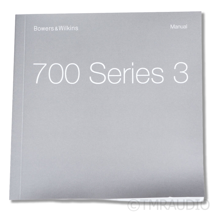 Bowers & Wilkins 705 S3 Bookshelf Speakers
