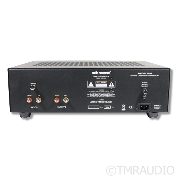 Audio Research PH8 Hybrid MM/MC Phono Preamplifier; Machined Metal Remote