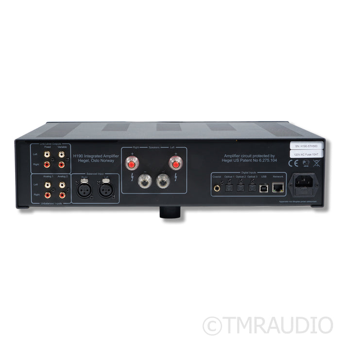 Hegel H190 Streaming Integrated Amplifier; DAC