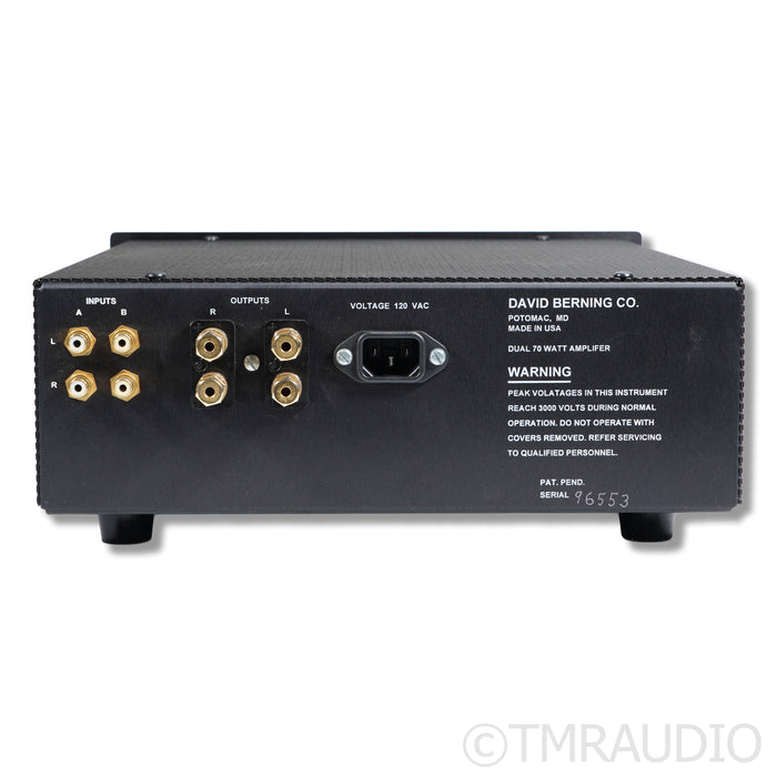 David Berning ZH270 Tube Power Amplifier