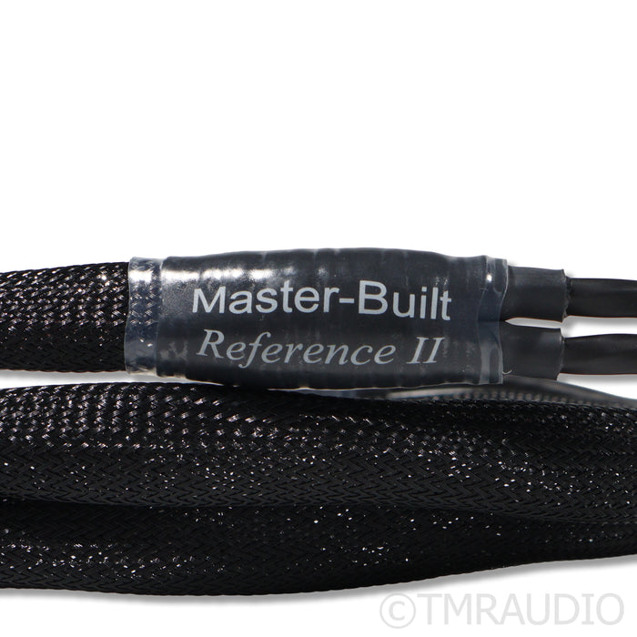 Master Built Audio Reference II Speaker Cables; 2.5m