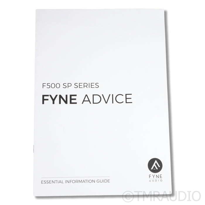 Fyne Audio F500SP Bookshelf Speakers