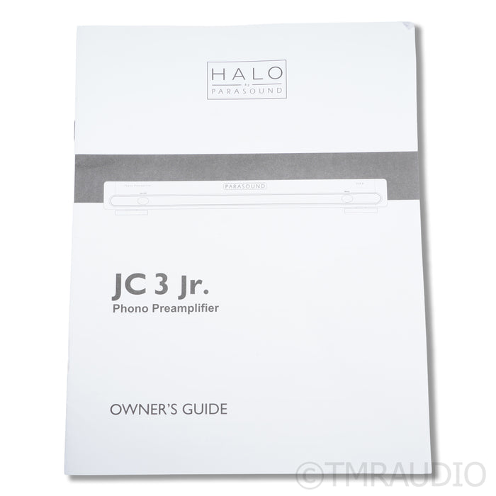 Parasound Halo JC3 Jr. MM/MC Phono Preamplifier