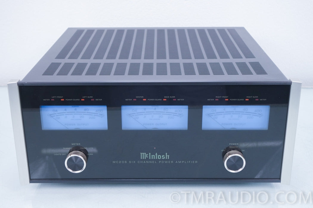 McIntosh MC206 6 Channel Amplifier in Factory Box
