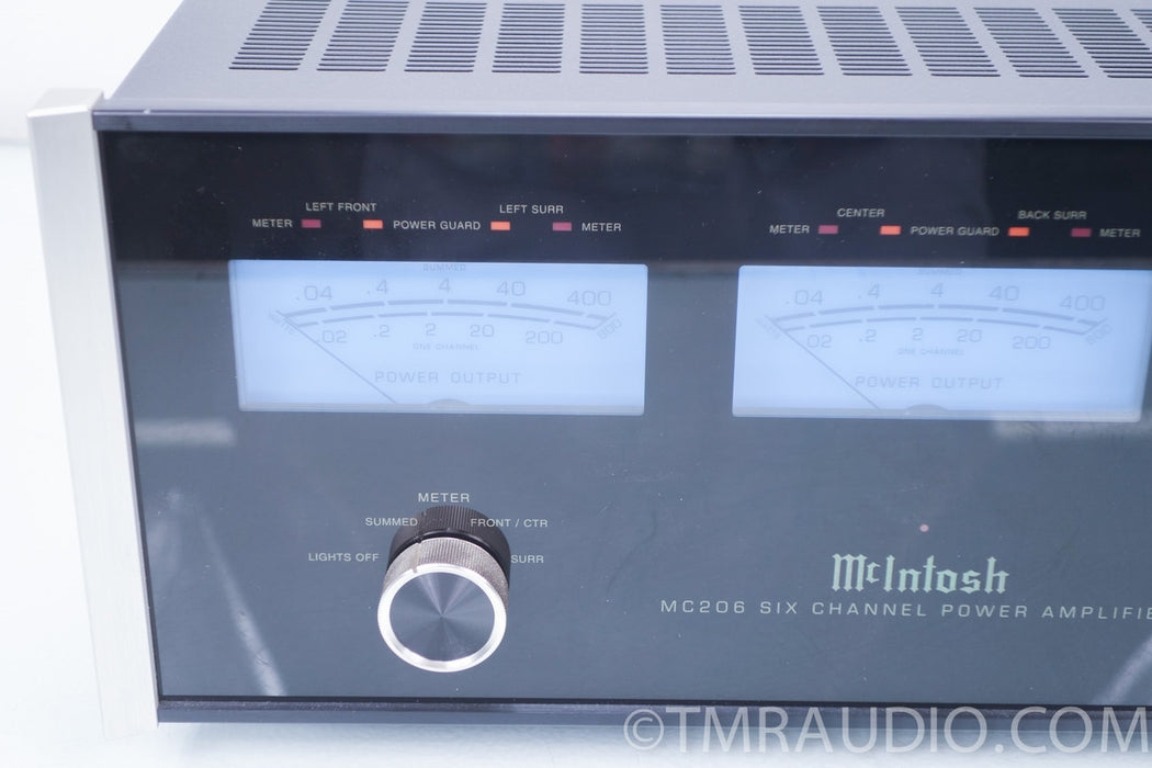 McIntosh MC206 6 Channel Amplifier in Factory Box