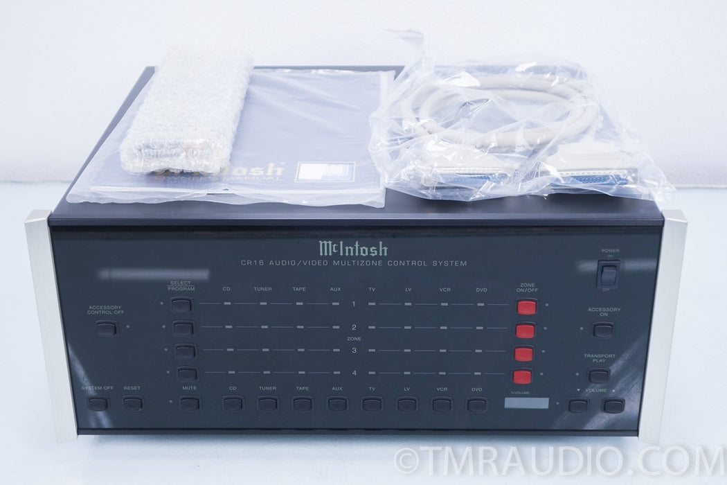 McIntosh CR16 Multi-Zone Controller in Factory Box