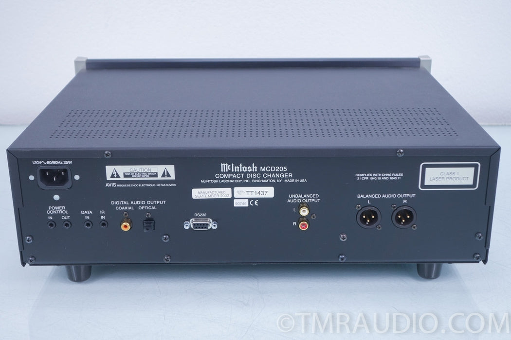 McIntosh MCD205 CD Player / Changer in Factory Box