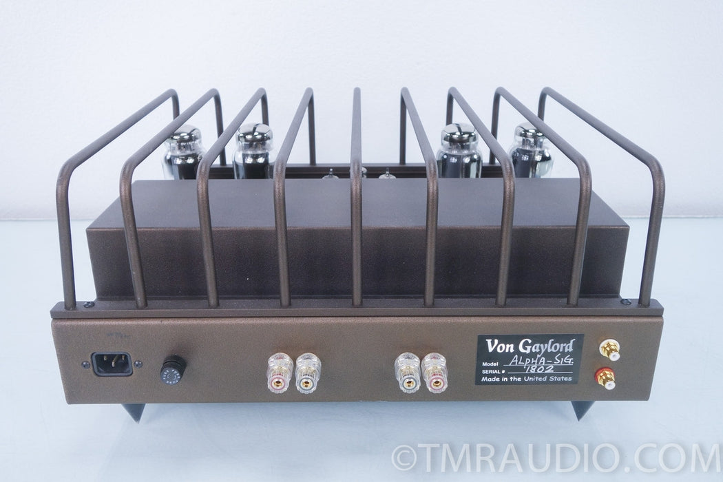 Legend Audio Designs / Von Gaylord Alpha Tube Power Amplifier in Factory Box