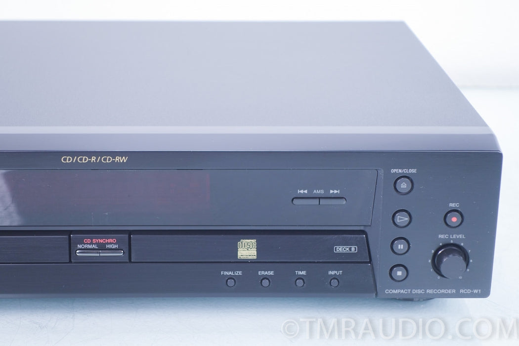 Sony RCD-W1 Dual Disc CD Recorder