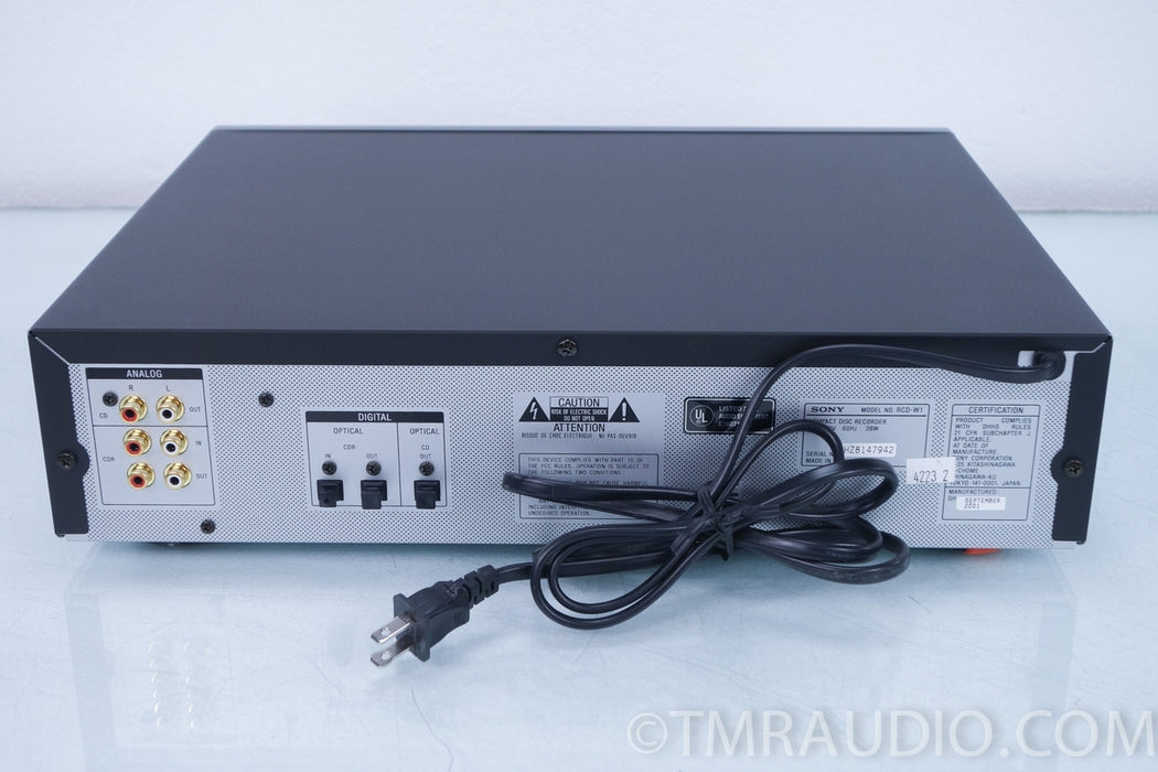 Sony RCD-W1 Dual Disc CD Recorder