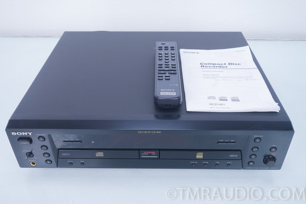 Sony RCD-W1 Dual Disc CD Recorder