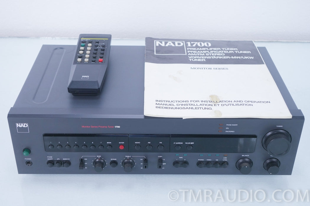 NAD 1700 Preamplifier / Tuner in Factory Box