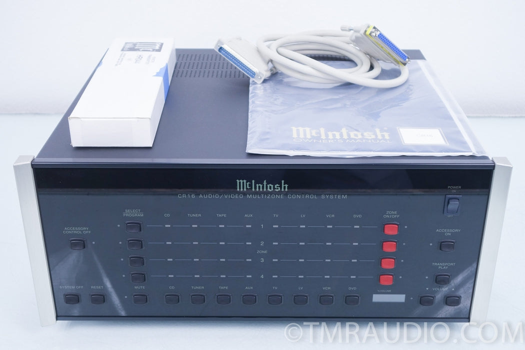 McIntosh CR16 Multi-Zone Controller in Factory Box