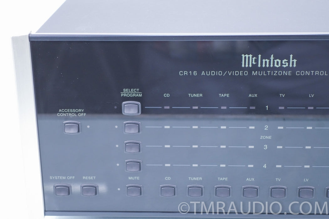 McIntosh CR16 Multi-Zone Controller in Factory Box