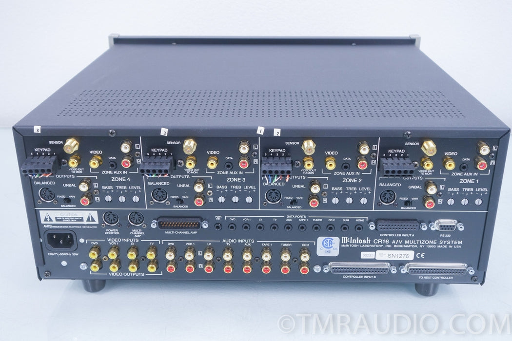 McIntosh CR16 Multi-Zone Controller in Factory Box