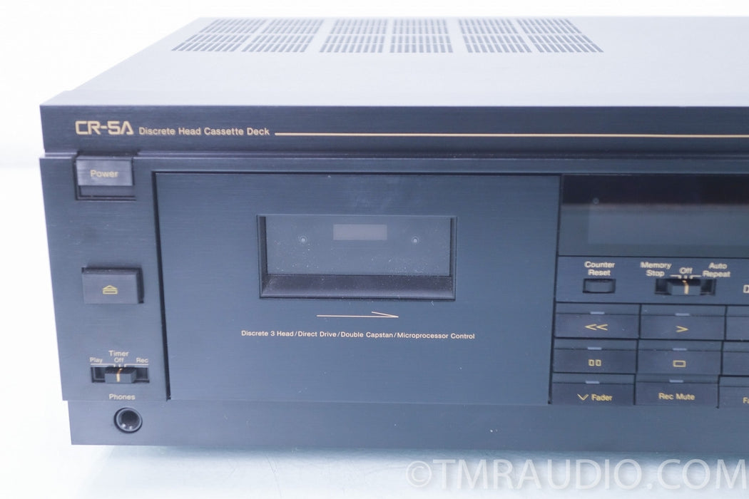 Nakamichi CR-5A Cassette Deck in Factory Box AS-IS