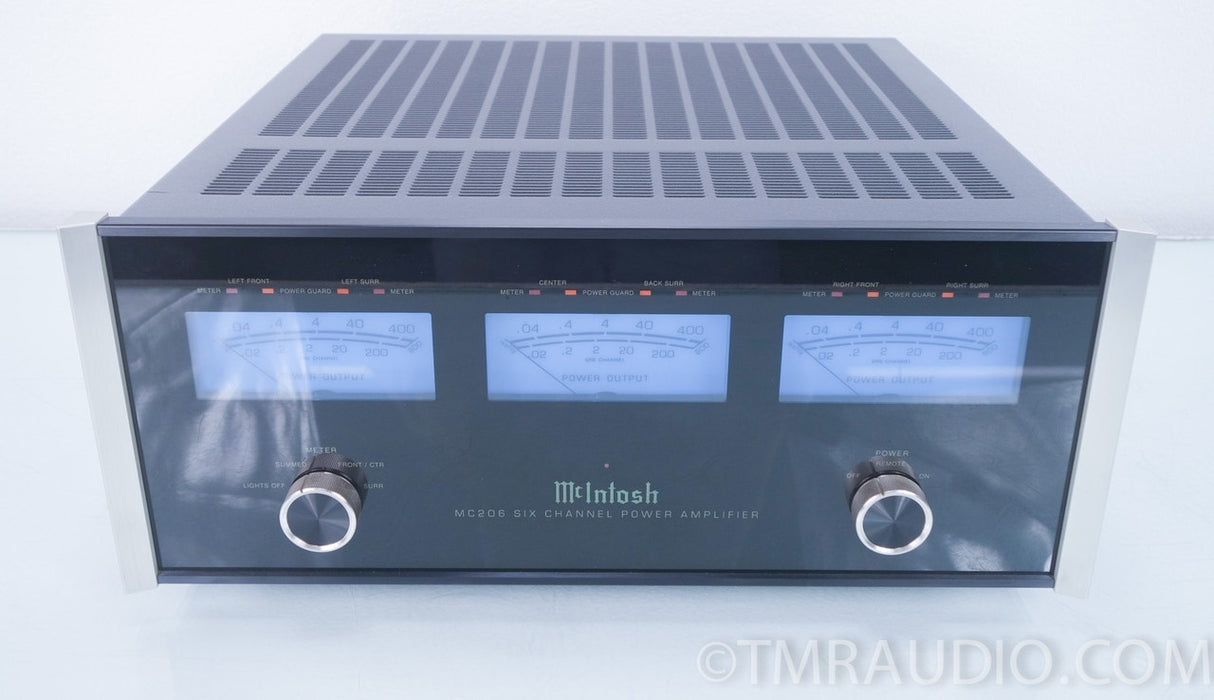 McIntosh MC206 6 Channel Amplifier in Factory Box