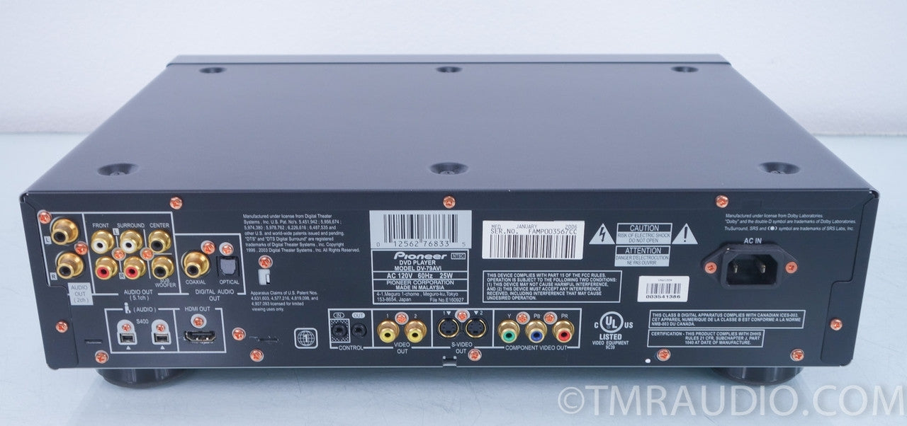 Pioneer Elite DV-79AVi DVD/SACD/CD Player in Factory Box