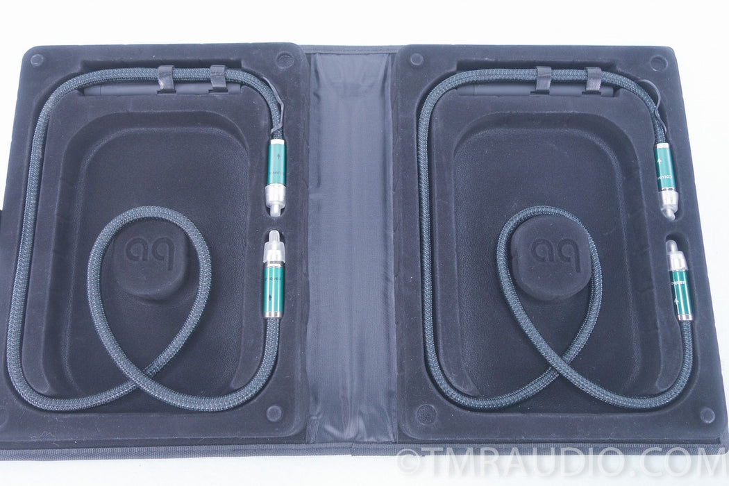 Audioquest Columbia 1 meter RCA Interconnects Pair in Factory Box