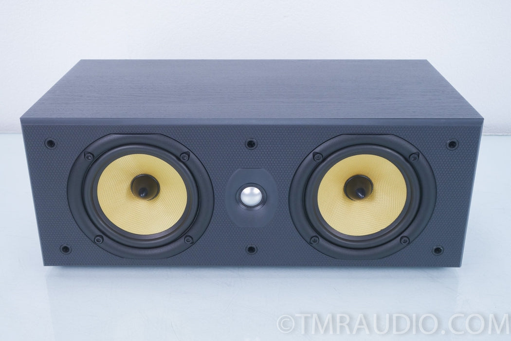 Bowers & Wilkins B&W LCR6 S2 Center Channel Speaker Black Ash