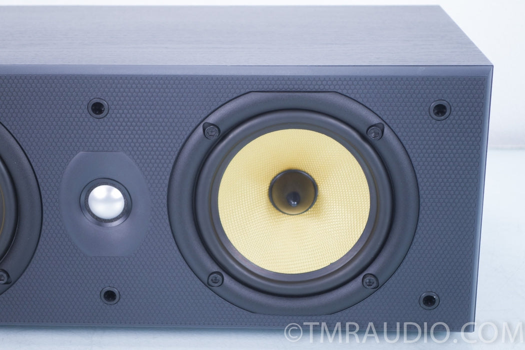 Bowers & Wilkins B&W LCR6 S2 Center Channel Speaker Black Ash