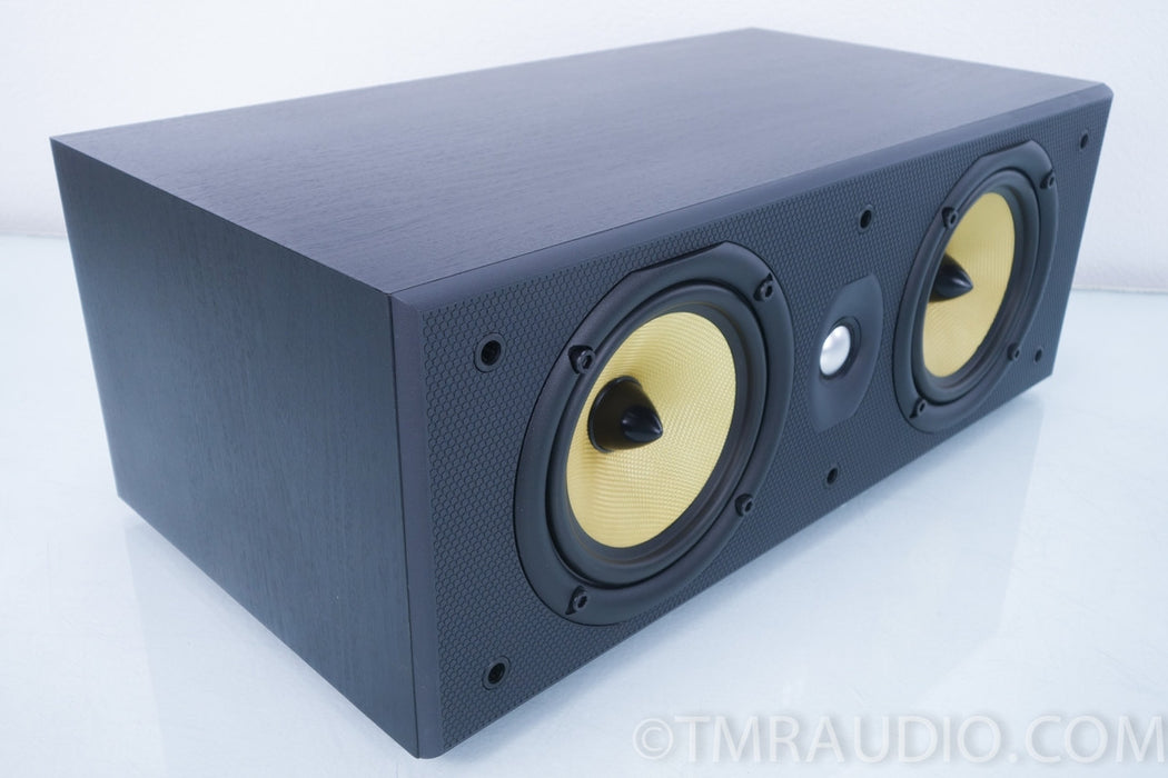Bowers & Wilkins B&W LCR6 S2 Center Channel Speaker Black Ash
