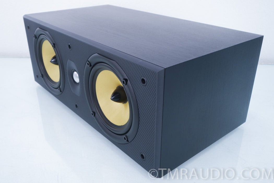 Bowers & Wilkins B&W LCR6 S2 Center Channel Speaker Black Ash