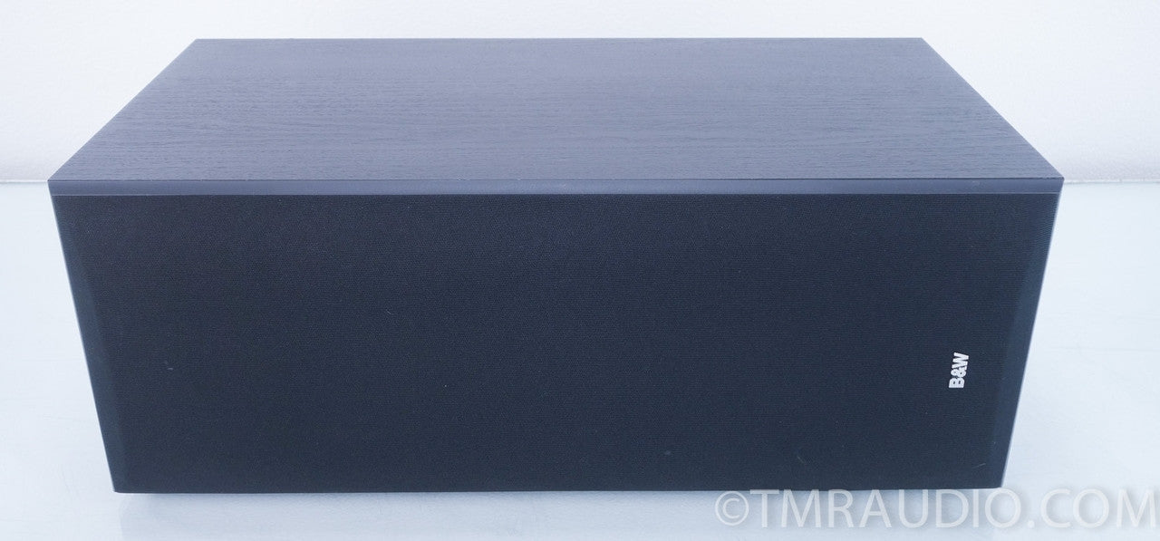 Bowers & Wilkins B&W LCR6 S2 Center Channel Speaker Black Ash