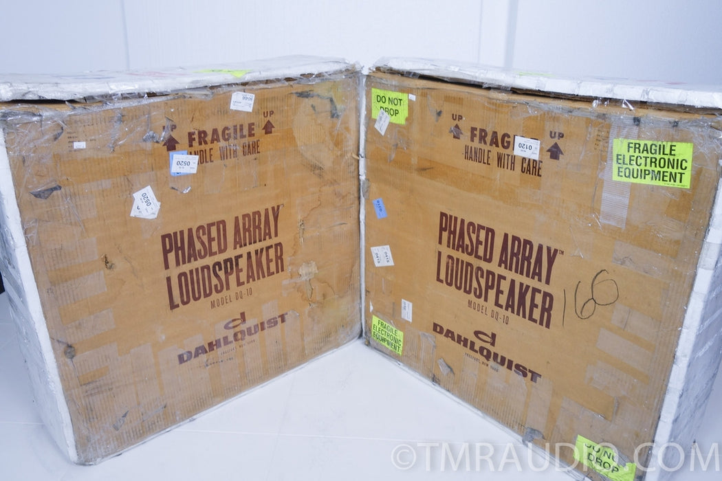 Dahlquist DQ-10 Speakers (upgraded) with stands in Factory Boxes